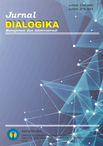 Jurnal Dialogika Manajemen dan Administrasi