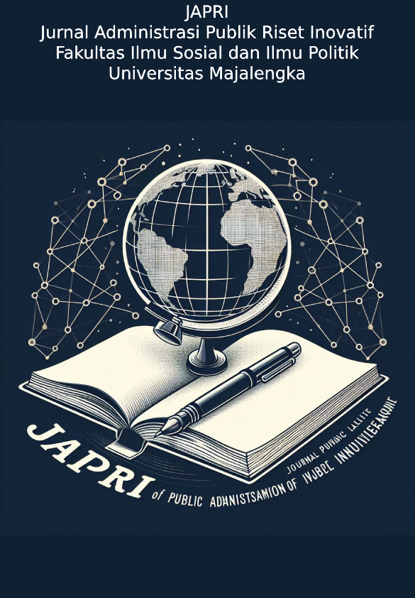 					Lihat Vol 2 No 2 (2025): Jurnal Administrasi Publik Riset dan Inovasi 
				